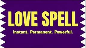 LOVE SPELL that Works Immediately! - Awesome Magic Spell 💘
