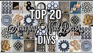 TOP 20 DIYs TO TRY IN 2024 | Dollar Tree Wall Decor DIY Hacks to try this New Year!