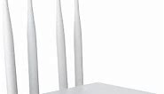 4G LTE CPE Unlocked 4G Wireless WiFi Router with SIM Card Slot-300Mbps WiFi Hotspot Router，Support T-Mobile and ATT (4 Antenna)