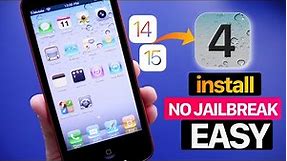 Install OLD iOS on Any iPhone | EASY NO JAILBREAK or Computer Required!