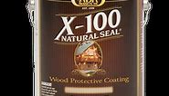 X-100 Natural Seal® Wood Protective Coating - American Building Restoration Products