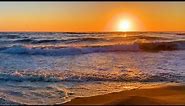 Sunset Therapy: 45 Minutes of Beautiful Beach Sunset Video & Ocean Waves (4K Monterey, California)