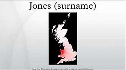 Jones (surname)