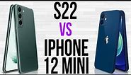 S22 vs iPhone 12 Mini (Comparativo & Preços)