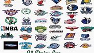 NBA Basketball Teams Logos - Adobe Illustrator & CorelDRAW