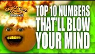 Annoying Orange - TOP 10 Numbers That'll Blow Your Mind!
