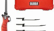 Bubba Pro Series Lithium-Ion Electric Fillet Knife with Non-Slip Grip Handle, 4 Ti-Nitride S.S. Coated Non-Stick Reciprocating Blades, Charger and Case for Fishing