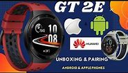 Huawei GT2e smart watch unboxing and pairing