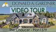 Ranch house plan with European style | The Chaucer