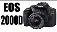 Canon 2000d Explained Tutorial is it still worth getting in 2023 (First Photography Camera)