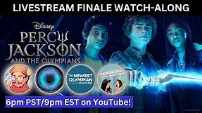 "PERCY JACKSON AND THE OLYMPIANS" Livestream Finale Watch Party!