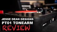 Jesse Dean Tonearm Review 2018 | JDDPTA for Numark PT01 Scratch