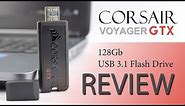 Corsair Voyager GTX 128Gb USB 3.1 fast flash drive with SSD capability review and test results
