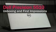 Dell Precision 5510: Unboxing and First Impressions | Digit.in