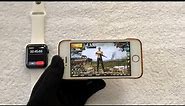 iPhone 5s - battery life test playing PUBG (smooth vs balanced graphics)