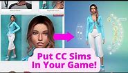 SIMS 4 HOW TO: Install a CC Sim With Required Objects!