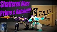 Transformers WFC - Shattered Glass Optimus Prime & Ratchet Review