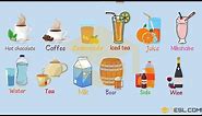 Different Drink Names | List of Drinks in English