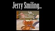 Tom and Spike sword fighting and Jerry smiling meme compilation. Jerry smiling. Tom and Jerry memes.