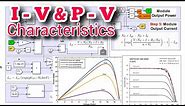 I - V & P - V Characteristics Curve | Solar PV Modeling | MATLAB Simulation
