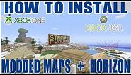 How to Download Custom Maps and Mod on Minecraft Xbox 360 + One