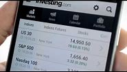Investing.com - Stocks & Finance Android App