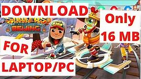 How to Download Subway Surfers for PC (Only 16MB)