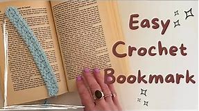 Quick and Easy Beginners Crochet Bookmark