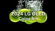 2024 LG OLED l Color Art 4K HDR 60fps