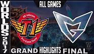 SKT vs SSG Highlights ALL GAMES - Worlds 2017 Grand Final SK Telecom T1 vs Samsung Galaxy