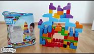 How to make your first Castle Tower with Mega Bloks - First Builders