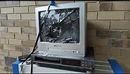 Telefunken CRT TV Destruction