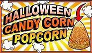 Don't miss out on this colorful Halloween candy corn popcorn recipe