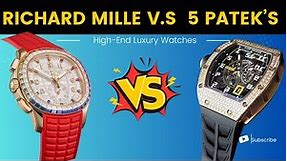 The $1,000,000 Luxury Watch Battle: Richard Mille vs Patek Philippe