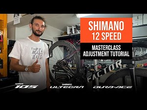 Shimano 2x12‑speed Di2 Road&Gravel Groupset – Step-by-Step Setup & Adjustment Best Tutorial