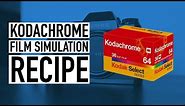 Fujifilm Film Simulation Recipe | Kodachrome 64