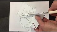 Using Pattern Scissors to Cut a Stained Glass Pattern