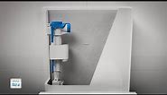 Bottom installation - Dual fill valve | Roca