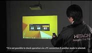 Hitachi Ultra Short Throw Projector Installation Guide