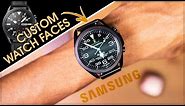 Galaxy Watch 3 - How to get Custom Watch Faces [ROLEX BREITLING & MORE]