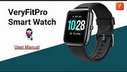 VeryFitPro ID205L Smart Watch User Guide: Set Up & Use with App
