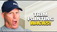 Interior Trim Painting Hacks. DIY How To Paint House Trim Work.