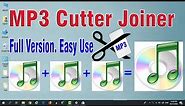 MP3 Cutter Joiner | How to Download and Use Full version.