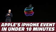 iPhone 11 and iPhone 11 Pro Launch Event in Less Than 10 Minutes