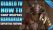How To Swap Weapons As A Barbarian In Diablo 4