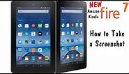 Fire 7 Tablet (5th Gen Kindle Fire ) How to Screenshot​​​ | H2TechVideos​​​