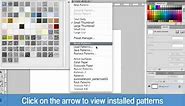 How to download and install Photoshop patterns from Brusheezy
