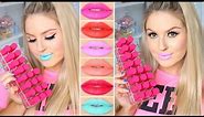 BH Cosmetics Pop Art Lipstick ♡ Lip Swatches & Review!