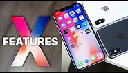 Top 10 iPhone X Features!