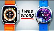 Apple Watch Ultra vs Garmin Fenix 7x - An EXPENSIVE Mistake